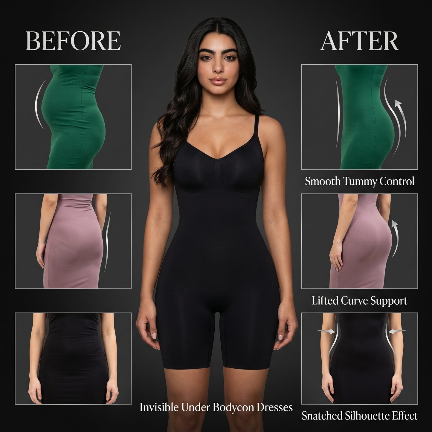 Lyliith's - Mid Thigh Butt Lifting Shapewear.