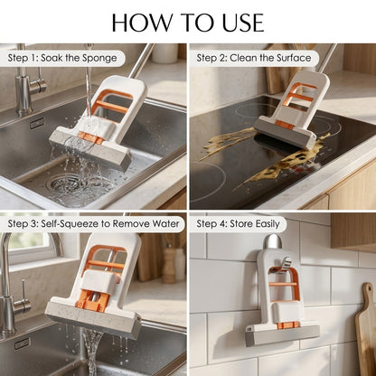 Lyliith's Squeegee Pro: Self-clean Mini Hand Mop