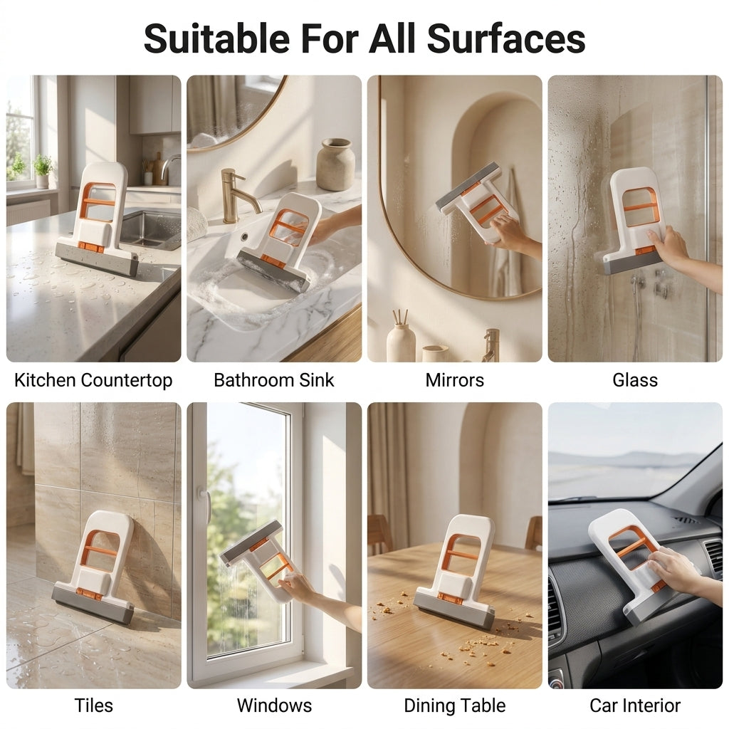 Lyliith's Squeegee Pro: Self-clean Mini Hand Mop